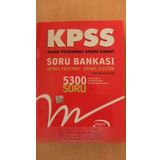 Kpss Soru Bankası Genel Yetenek - Genel Kültür Lisans Mezunları İçin 5300 Soru