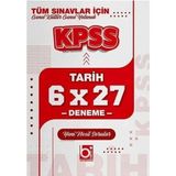Kpss Tarih 6X27 Deneme Bigelio Yayıncılık