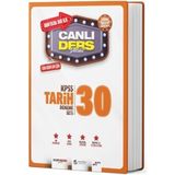 KPSS Tarih Canlı Ders Süper 30 Deneme Seti