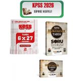 KPSS Tarih Hükümdar Soru Bankası Ders Notları ve Deneme Seti 3 Kitap Bigelio ve Yediiklim Yayınları