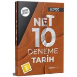 KPSS Tarih Net 10 Deneme Çözümlü