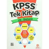 Kpss Tek Kitap Lise - Ön Lisans Genel Kültür - Genel Yetenek