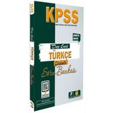 KPSS Türkçe Dev Seri Soru Bankası Çözümlü