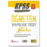 KPSS Türkçe Öğreten Yaprak Test - Hoca Kafası Yayınları