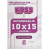 Kpss Vatandaşlık 10X15 Deneme Bigelio Yayıncılık