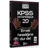 KPSS Vatandaşlık Aşina 20 Deneme Çözümlü
