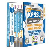 KPSS'nin Kara Kutusu Genel Yetenek Genel Kültür Tek Ekonomik Set Paket Konu Özetli Dijital Çözümlü Çıkmış Soru Bankası