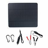 Kqiang 12V 20W Solar Pil Şarj Cihazı Pro, Dahili MPPT Şarj Kontrolörü, 20 Watt Güneş Paneli Şarj Kiti Arabalar, Kamyonlar, Karavanlar, Tekneler, Motosikletler, Karavan için