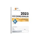 KR Akademi Yayınları 2023 MSÜ Çıkmış Sorular Tıpkı Basım Kitapçığı
