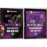 Kr Akademi Yayınları 2025 AYT Barış Hoca Dr. Biyoloji Video Ders Kitabı - Dr. Biyoloji Soru Seti 2 Kitap