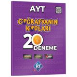KR Akademi Yayınları 2026 Coğrafyanın Kodları AYT Coğrafya Çözümlü 20 Deneme