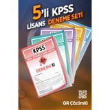 KR Akademi Yayınları 2026 KPSS Lisans Genel Yetenek Genel Kültür 5li Deneme Paketi