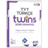 Kr Akademi Yayınları 2026 TYT Twins Türkçe Soru Bankası Sınav Bilgisi ile Normal Boy Kitap