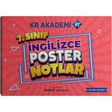 Kr Akademi Yayınları 7. Sınıf Ingilizce Poster Notlar (Ciltli)