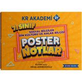 Kr Akademi Yayınları 7. Sınıf Sosyal Bilgiler - Din Kültürü ve Ahlak Bilgisi Poster Notlar (Ciltli)