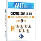 Kr Akademi Yayınları AYT Çıkmış Sorular Son 9 Yıl Tıpkı Basım Kitapçıkları
