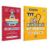 Kr Akademi Yayınları Bıyıklı Matematik TYT Matematik - Barış Hoca Biyoloji Defteri Seti 2 Kitap 2023