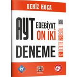 Kr Akademi Yayınları Deniz Hoca Ayt Edebiyat 12 Deneme Kr Akademi - 2025