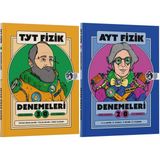 Kr Akademi Yayınları Ertan Sinan Şahin TYT - AYT Fizik Denemeleri Video Çözümlü 50 Deneme Seti
