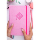 KR Akademi Yayınları Kr Akademi İngilizce Süresiz Planlayıcı Ajanda - Pembe (Mini Not Defteri + Sticker Hediyeli)