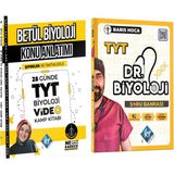 Kr Akademi Yayınları TYT Betül Hoca Biyoloji Konu ve Barış Hoca Soru Bankası Seti 2 Kitap
