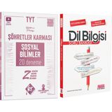 Kr Akademi Yayınları TYT Sosyal Bilimler Deneme ve Ankara Kitap Merkezi Yayınları Dil Bilgisi Soru Bankası Seti 2 Kitap