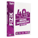 KR Akademi Yayınları VİP Fizik TYT Fizik Tamamı Video Çözümlü 40x7 Branş Denemeleri VİP Fizik Yayınları