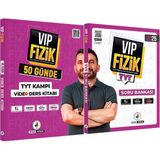 Kr Akademi Yayınları Vip Fizik Yayınları Vip Fizik 50 Günde TYT Kampı Video Ders Kitabı ve TYT Fizik Soru Bankası Seti