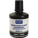 Kraf 100 Ml Beyaz Tahta Kalem Mürekkebi Siyah