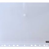 Kraf 11 Delikli Şeffaf Çıtçıtlı Dosya