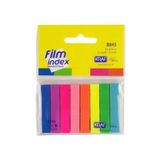 Kraf 12X45 İndex Film Pp Yapışkanlı Not Kağıdı 8 Renk 25 Yaprak 51247