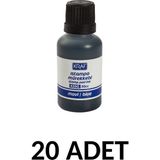 Kraf 20 Adet Istampa Mürekkebi 30 cc Kaşe Mürekkebi Mavi