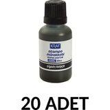 Kraf 20 Adet Istampa Mürekkebi 30 cc Kaşe Mürekkebi Siyah