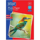 KRAF 2200 PARLAK FOTOĞRAF KAĞIDI A4 200g 25'Lİ