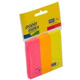Kraf 25x76mm 3 Renk Yapışkanlı Not Kağıdı