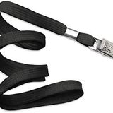 Kraf 510G Metal Klips Siyah Kart Askı İpi