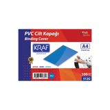 KRAF 512g Cilt Kapağı A4 160mic. 100'lü Mavi