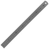 Kraf 530G inç Ölçülü 30 cm Çelik Cetvel