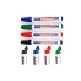 Kraf 770-4 4 Adet PVC Doldurulabilir Beyaz Tahta Kalemi