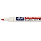 Kraf 770 Tahta Kalemi KIRMIZI Doldurulabilir 12'li Paket
