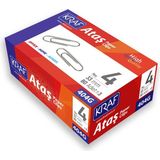 Kraf 80 Adet Ataş No:4 33 mm Kırtasiye Ürünü Ofis ve Okul İçin Pratik Çözüm
