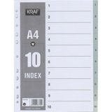 Kraf A4 1-10 Rakam Ayraç