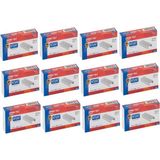 Kraf Beyaz Büyük Boy Zımba Teli No.24/6 - 12 Kutu x 1000 Adet - 12 Adet