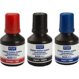 Kraf Beyaz Tahta Kalem Mürekkebi 3'Lü Set Siyah/Kırmızı/Mavi 30Ml (445G)