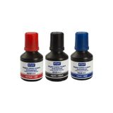 Kraf Beyaz Tahta Kalem Mürekkebi 3'lü Set Siyah/Kırmızı/Mavi 30ml