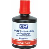 Kraf BEYAZ TAHTA KALEMİ MÜREKKEBİ KIRMIZI 100 ML 450G Ücretsiz Kargo