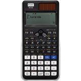 Kraf Bilimsel Fonksiyonlu Hesap Makinesi HM-305 2 Satır LCD Ekranlı Siyah - Beyaz Tasarım