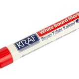 Kraf Doldurulabilir Beyaz Tahta Kalemi Kırmızı 12`Li Kutu