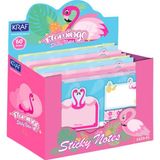 Kraf Flamingo Yapışkanlı Not Kağıdı Seti 4 x 20 Yaprak
