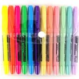 Kraf Fosforlu Kalem Seti 6 Parlak 6 Pastel Renkli Yüksek Kalite Sanatsal Malzeme